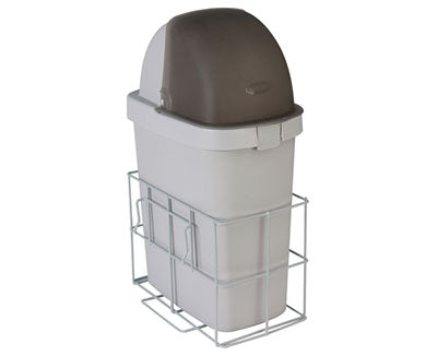 Detecto, Waste Bin with Accessory Rail for Rescue Cart