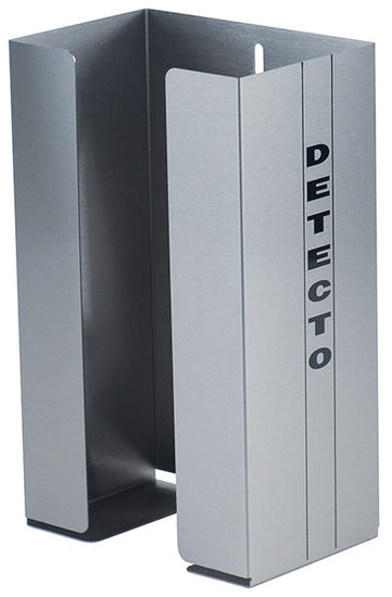 Detecto, Glove Box Holder, Wall Mount, 1 Box, Stainless Steel