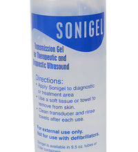 Sonigel Ultrasound couplet, 250 ml bottle, case of 12