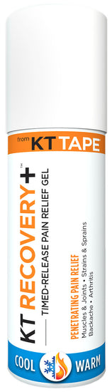 KT Recovery+, Pain Relief Gel, 3.0 oz roll-on