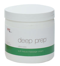 Deep Prep Ultra Care Massage Cream, 15 oz jar