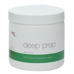 Deep Prep Ultra Care Massage Cream, 15 oz jar