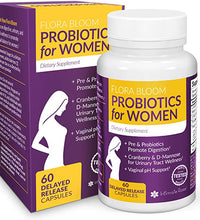 Flora Bloom, Ultimate Probiotic Supplement for Women, 60 Capsules