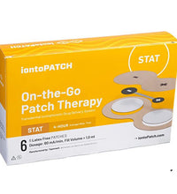 IontoPatch STAT, patch/Vial, 80mA-min, pack of 6