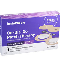 IontoPatch Extra Strength, patch/vial, 120mA-min, pack of 6