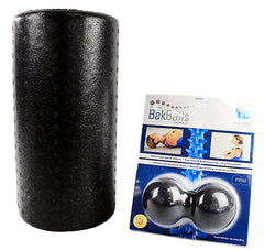 Mobility Kit - Firm - BakBalls (black, firm) and 12
