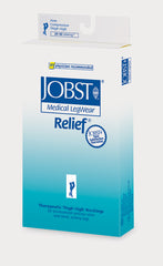 Jobst Relief 20-30 Thigh-Hi Beige Large Closed-toe
