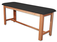 Classic H-Brace Exam Table Black