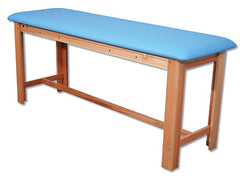 Classic H-Brace Exam Table Light Blue