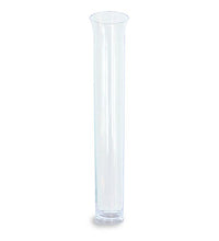 Clear Plastic Test Tube, 1.5 oz