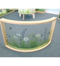 Nature View Curved Divider Panel