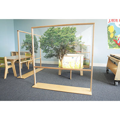 Nature View Floor Standing Partition, 25W