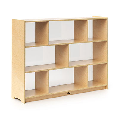 Acrylic Back Storage Cabinet, 36H