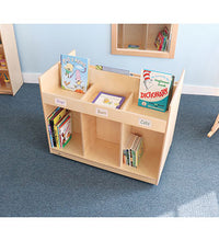 Mobile Library Book Cabinet