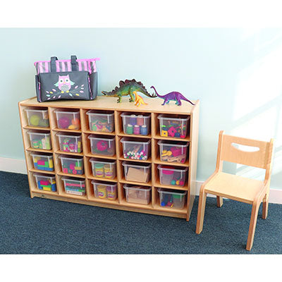 Cubby Storage Cabinet With 20 Trays