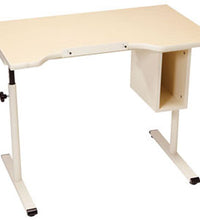 Student Desk with Storage, Adjustable, 40" x 24"