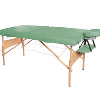 Deluxe massage table, 30" x 73", green