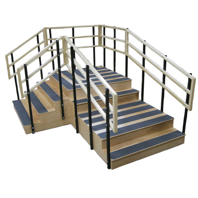 Bariatric training stairs, 78" x 104"