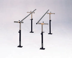 CanDo Floor Mounted Parallel Bars, Height & Width Adjustable, 10'