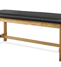 CanDo Treatment Table H-Brace w/Flat Top, 400 LB Capacity, 72"L x 30"W x 31"H