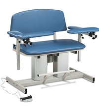 Clinton, Power Series Phlebotomy Bariatric Chair, Padded Arms