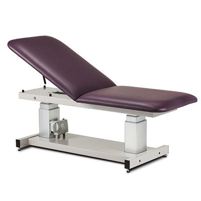 Clinton, General Ultrasound Table, 2-Section, Motorized Hi-Lo, Adj Backrest, 72" x 34"