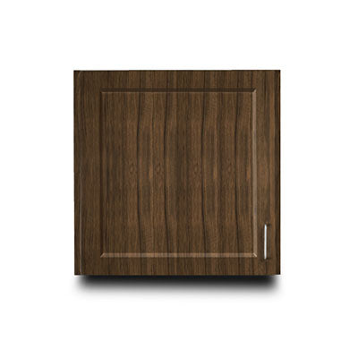 Clinton, Fashion Finish Wall Cabinet, 1 Door, 24" x 12" x 24"