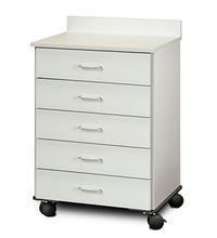 Clinton, Mobile Treatment Cabinet, 5 Drawers