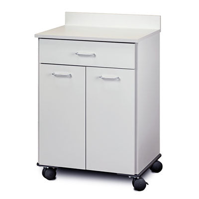 Clinton, Mobile Treatment Cabinet, 2 Doors, 1 Drawer