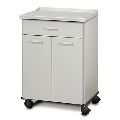 Clinton, Mobile Treatment Cabinet, Molded Top, 2 Doors, 1 Drawer