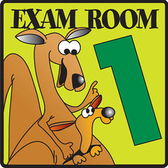 Clinton, Exam Room 1 Sign