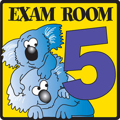 Clinton, Exam Room 5 Sign