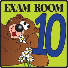 Clinton, Exam Room 10 Sign
