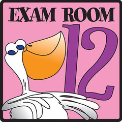 Clinton, Exam Room 12 Sign