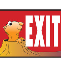 Clinton, Exit Sign