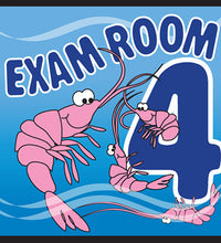 Clinton, Sign, Ocean Series, Exam Room 4 Sign