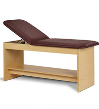 Clinton, Panel Leg Series, Treatment Table with Full Shelf, 72" x 30" x 31"