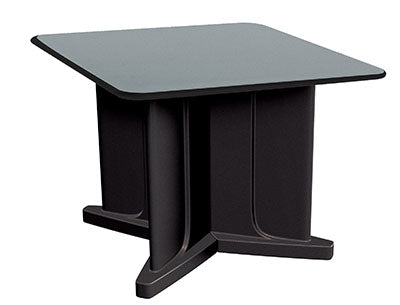 Table, Square Dura-Edge, Plain Top, Xbase-Legs, 36" x 36"