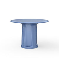 Endurance Round Base Table, 42" Round Top, Blue Grey