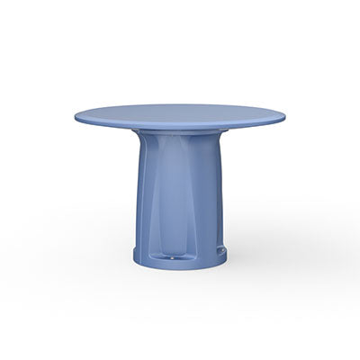 Endurance Round Base Table, 42" Round Top, Blue Grey