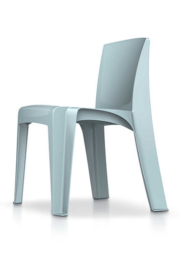 Stackable Chair Blue, Gray
