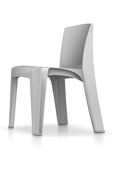 Stackable Chair, Fog Gray