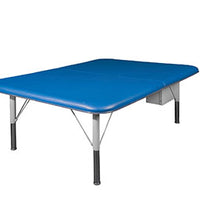 Tri W-G Mat Table, Motorized Hi-Lo (18.5"-29.5"H), 5'W x 7'L, 600 lb capacity, 220V, international crating extra