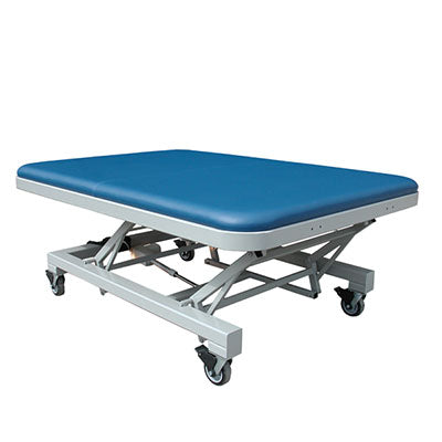 Tri W-G Mat Table, Motorized Hi-Lo (17"-39"H), 4'W x 7'L, 750 lb capacity