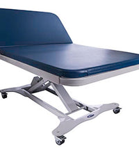 Tri W-G Treatment Table, Bariatric Motor Hi-Lo 2 section, 32" x 78", 750 lb capacity, 220V, international crating extra