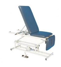 Tri W-G Treatment Table, Motorized Hi-Lo 3 section, fixed center, 27" x 76", 400 lb capacity