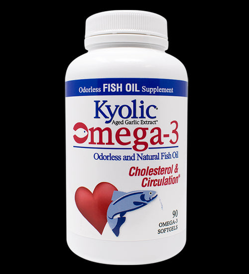 Garlic Kyolic® – Omega 3 Cholesterol & Circulation