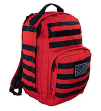 Standard Assault Pack, 16" x 11" x 9 ", Red