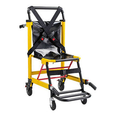 Deluxe, Heavy Duty Stair Chair with 4 Wheels, Yellow