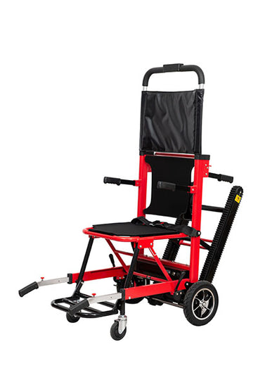 Battery Powered Track Stair Chair, Red